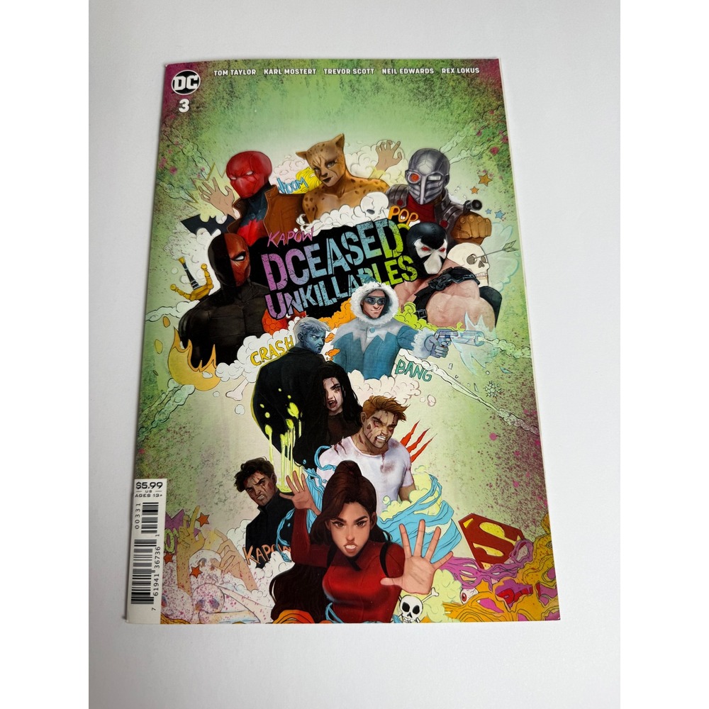 DCeased Unkillables 3 DC Comics Tom Taylor Red Hood Deathstroke Bane 2020